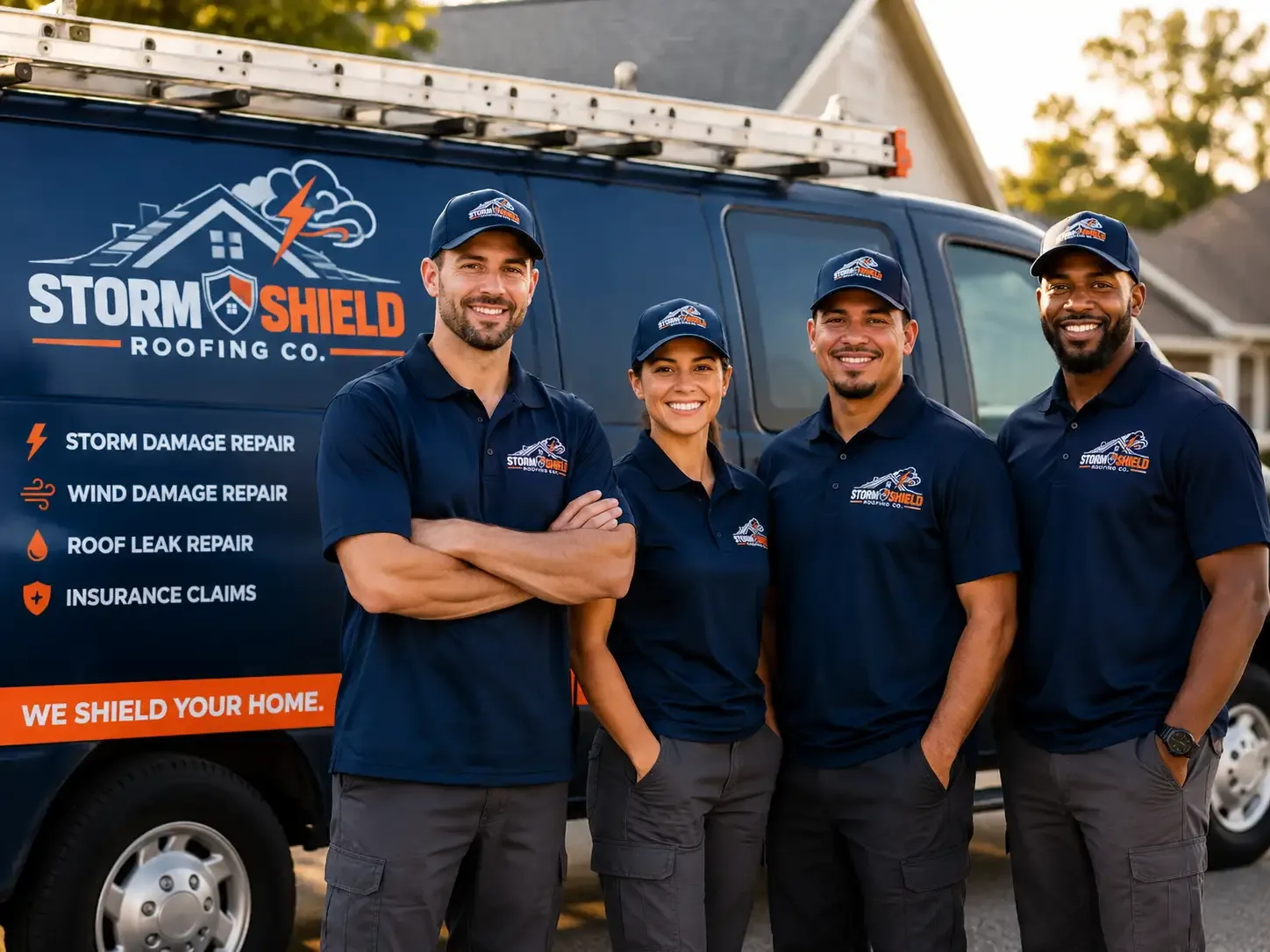 Storm Damage Roof Repair company in De Land, IL