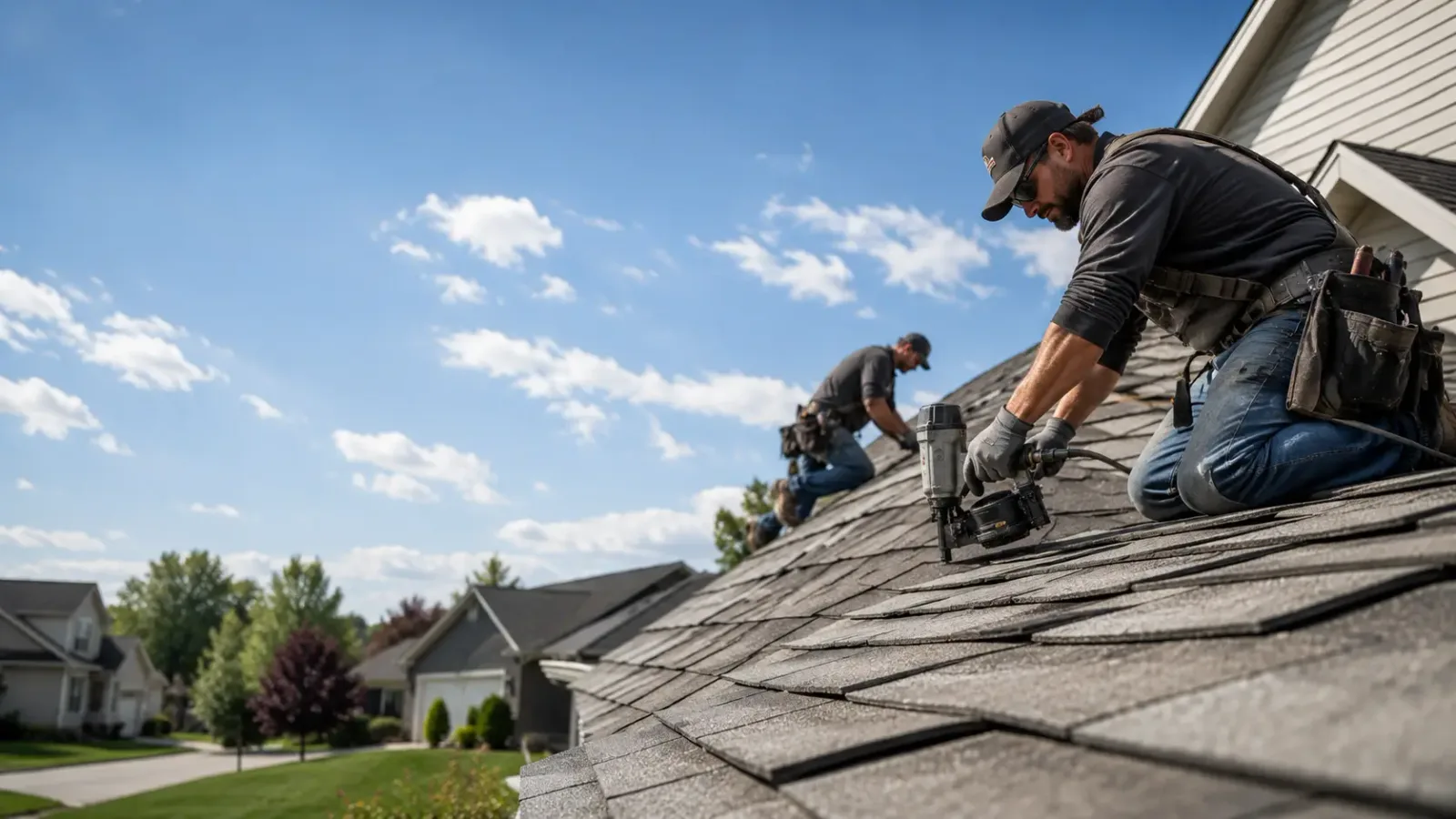 Storm Damage Roof Repair in De Land, IL near me